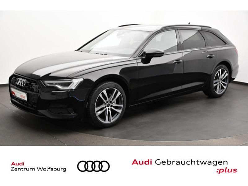 Mythosschwarz metallic Gebraucht 2024 Audi A6 Advanced Kombi | 44.980 € (Fairer Preis) - Bild 1/3