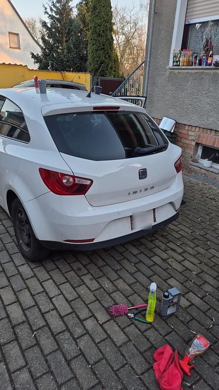 Gebraucht Seat Ibiza 86 PS (63 kW) 2012 Weiß Kleinwagen