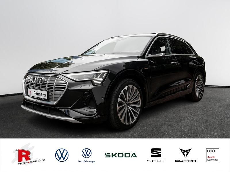 Schwarz Gebraucht 2021 Audi e-tron S-Line SUV | 42.670 € (Teuer) - Bild 1/4