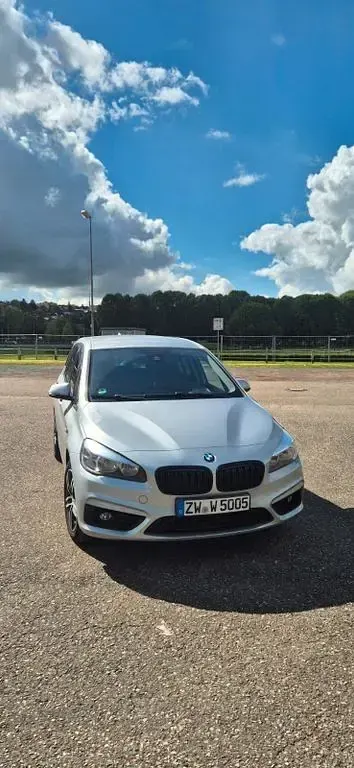 Gebraucht BMW 216 Gran Tourer 116 PS (85 kW) 2018 Silber Van / Kleinbus