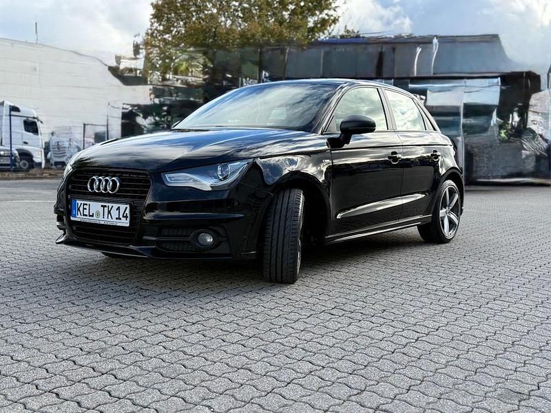 Schwarz Gebraucht 2014 Audi A1 Sportback S-Line Kleinwagen | 9.200 € (Guter Preis) - Bild 1/4