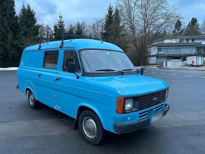Gebraucht Ford Transit 78 PS (57 kW) 1983 Blau Van / Kleinbus