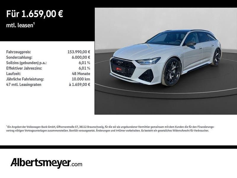 Grau Neu 2025 Audi RS6 Performance Kombi | 153.990 € (Fairer Preis) - Bild 1/4