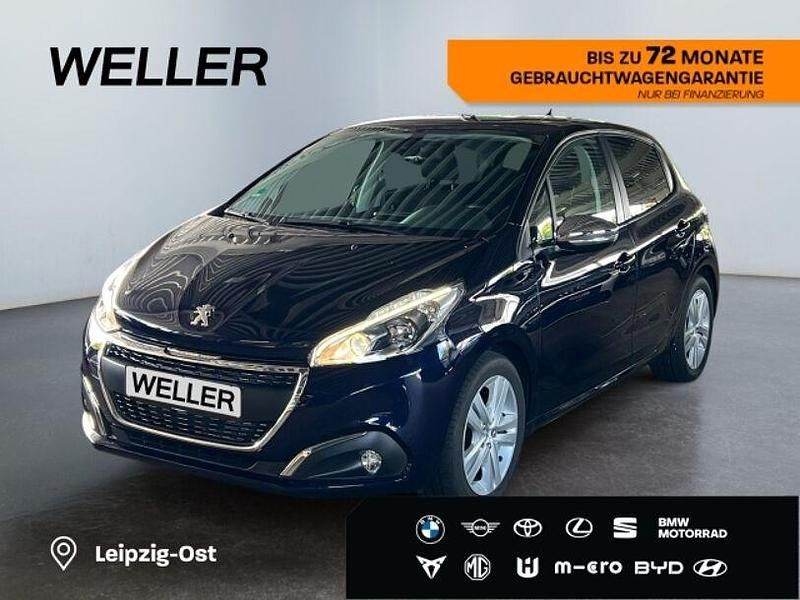 Blau Gebraucht 2019 Peugeot 208 Signature Sky Kleinwagen | 11.490 € (Fairer Preis) - Bild 1/3