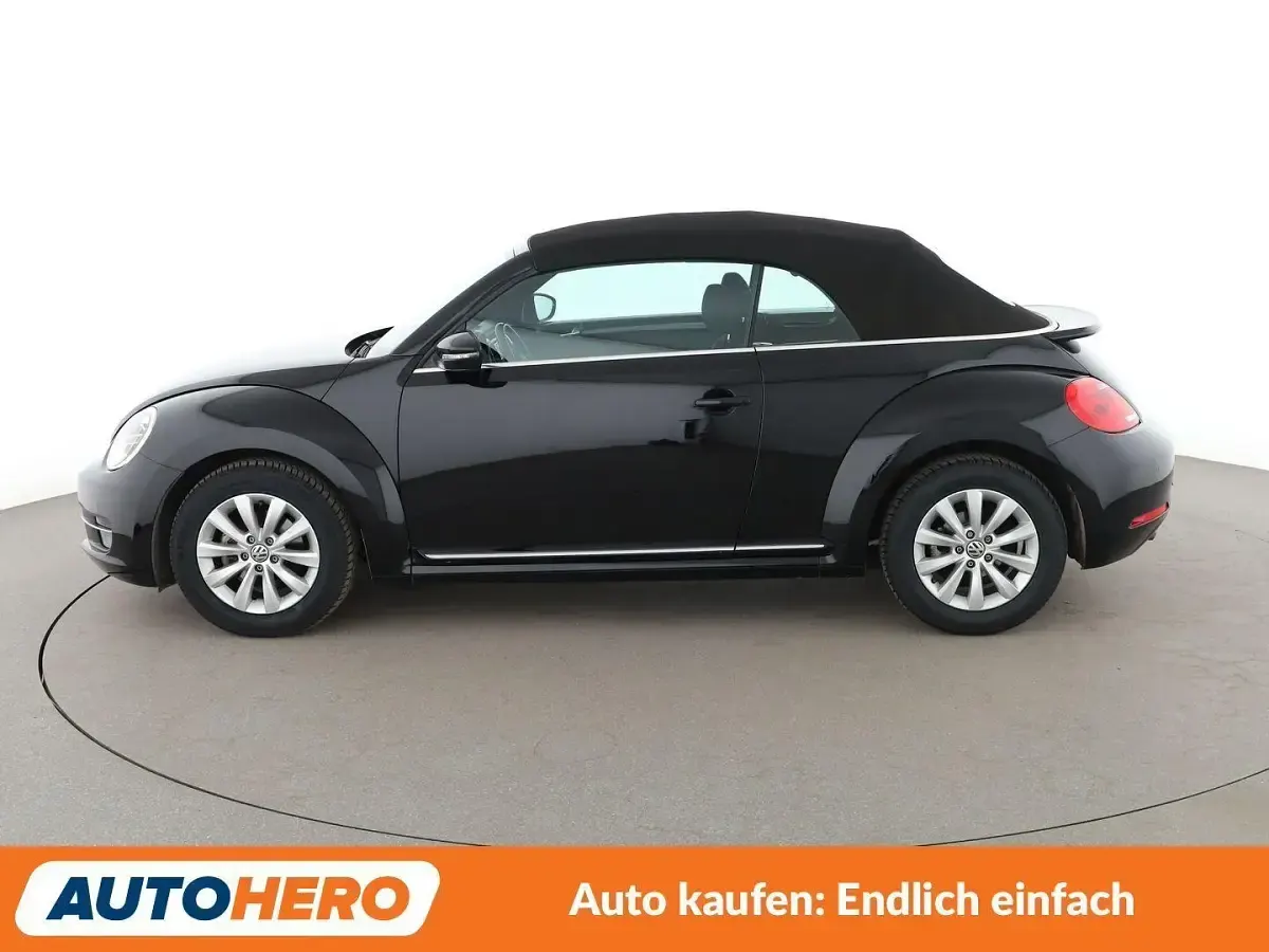 Gebraucht VW Beetle Design 105 PS (77 kW) 2016 Schwarz Kleinwagen