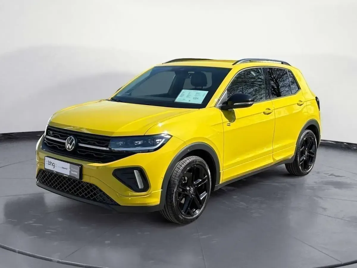 Gebraucht VW T-Cross R-line 116 PS (85 kW) 2025 Gelb SUV