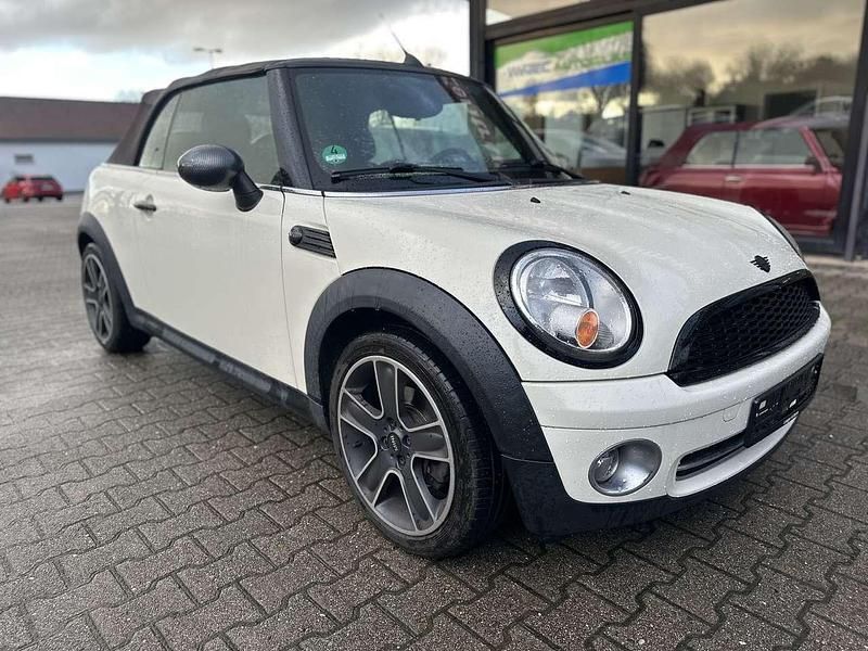 Pepper white Gebraucht 2009 Mini Cooper Cabriolet Cabrio | 6.999 € (Fairer Preis) - Bild 1/4