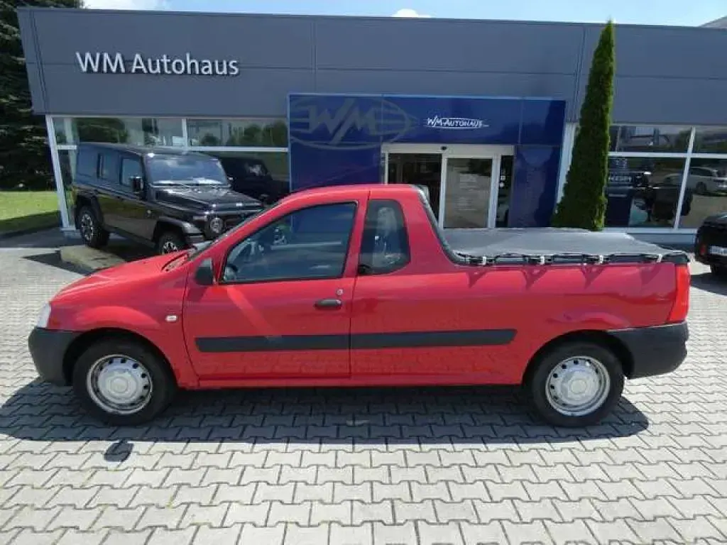 Gebraucht Dacia Pick up Ambiance 87 PS (63 kW) 2009 Rot Pickup