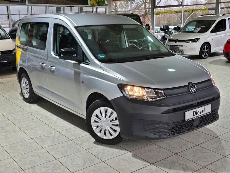 Gebraucht VW Caddy 75 PS (55 kW) 2022 Silber Van / Kleinbus