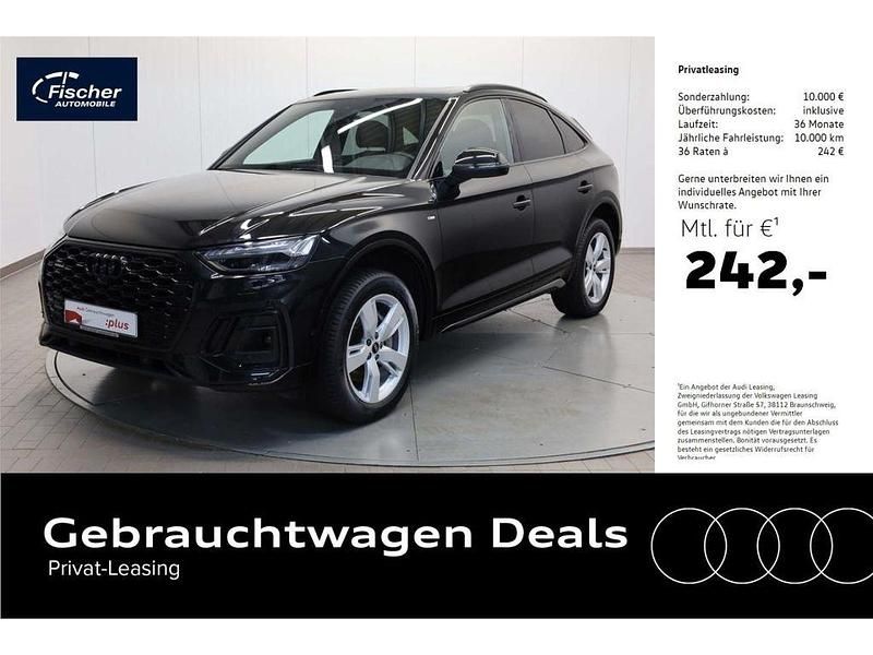 Schwarz Gebraucht 2024 Audi Q5 Sportback S-Line SUV | 55.880 € (Fairer Preis) - Bild 1/4