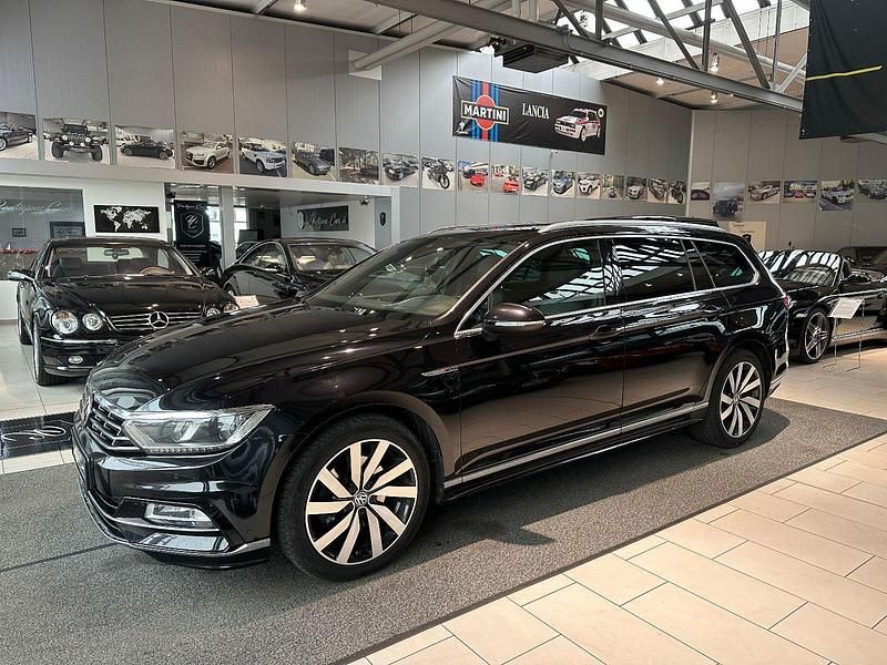 Gebraucht VW Passat R-line 190 PS (139 kW) 2018 Schwarz Kombi