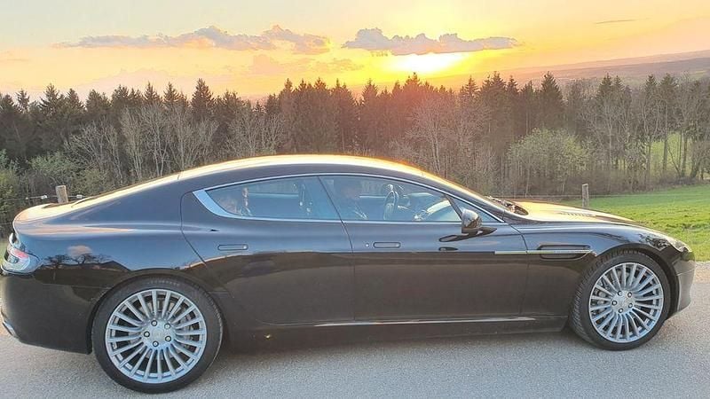 Schwarz Gebraucht 2011 Aston Martin Rapide Limousine | 53.900 € - Bild 1/4