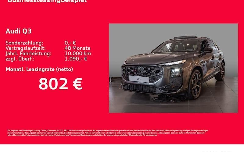 Grau Neu 2025 Audi Q3 Ambiente SUV | 71.888 € (Fairer Preis) - Bild 1/4