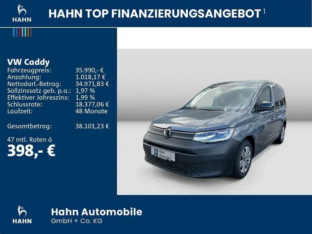 Gebraucht VW Caddy Basis 150 PS (110 kW) 2025 Grau Van / Kleinbus