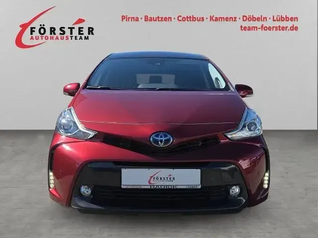 Gebraucht Toyota Prius+ Executive 136 PS (100 kW) 2020 Rot Van / Kleinbus