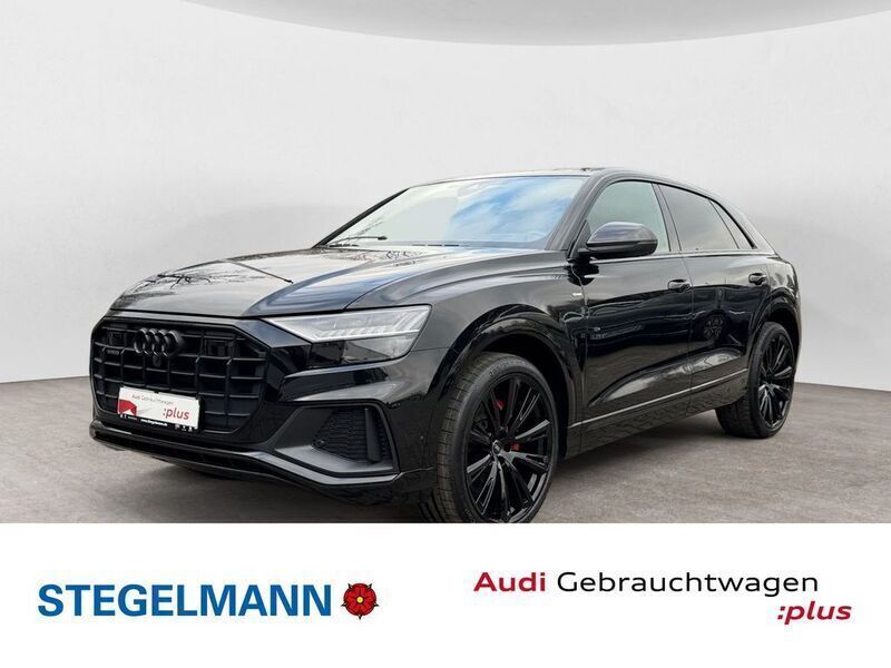 Mythosschwarz metallic Gebraucht 2022 Audi Q8 Competition SUV | 58.590 € (Etwas zu teuer) - Bild 1/4