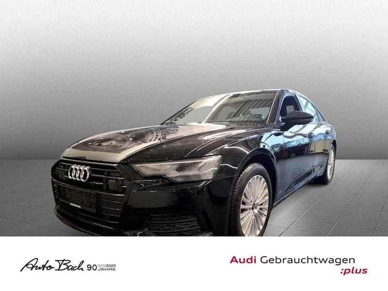 Mythosschwarz metallic Gebraucht 2022 Audi A6 Ambiente Limousine | 31.470 € (Superpreis) - Bild 1/3