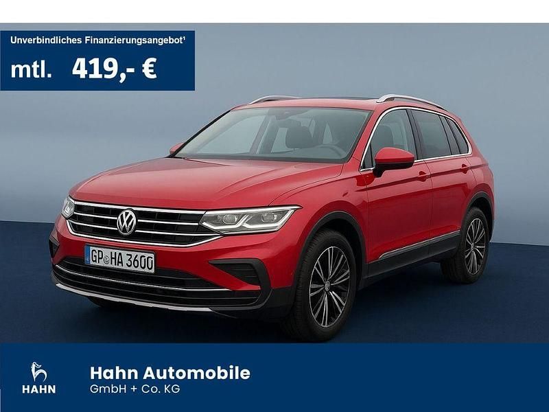 Kings red metallic Gebraucht 2023 VW Tiguan Life SUV | 30.990 € (Guter Preis) - Bild 1/4