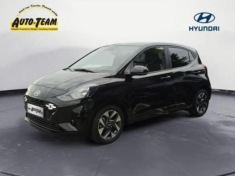Schwarz Gebraucht 2025 Hyundai i10 GO! Kleinwagen | 20.290 € (Fairer Preis) - Bild 1/4