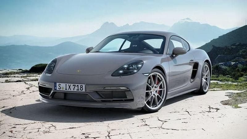 Arktikgrau Gebraucht 2024 Porsche 718 Cayman GTS Coupé | 93.690 € (Guter Preis) - Bild 1/4