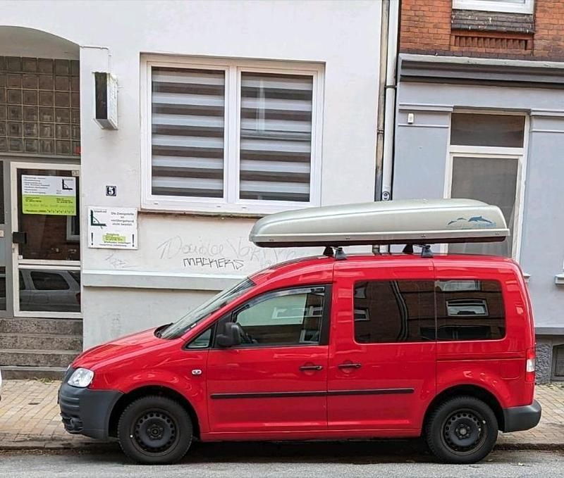 Rot Gebraucht 2008 VW Caddy Life Van / Kleinbus | 3.500 € (Fairer Preis) - Bild 1/4