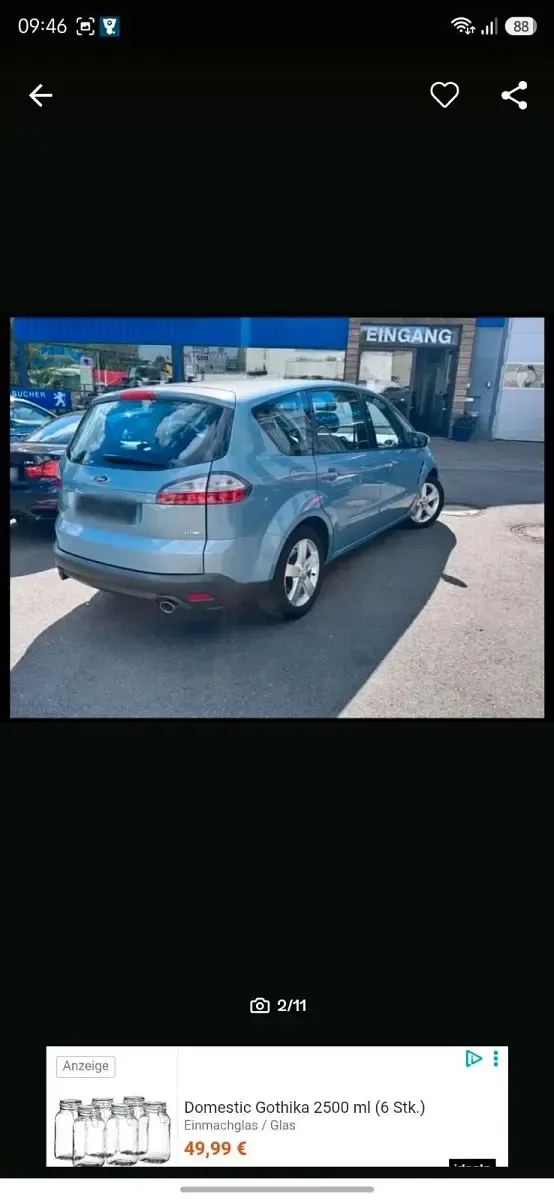 Gebraucht Ford S-MAX S 175 PS (128 kW) 2010 Andere farben Van / Kleinbus