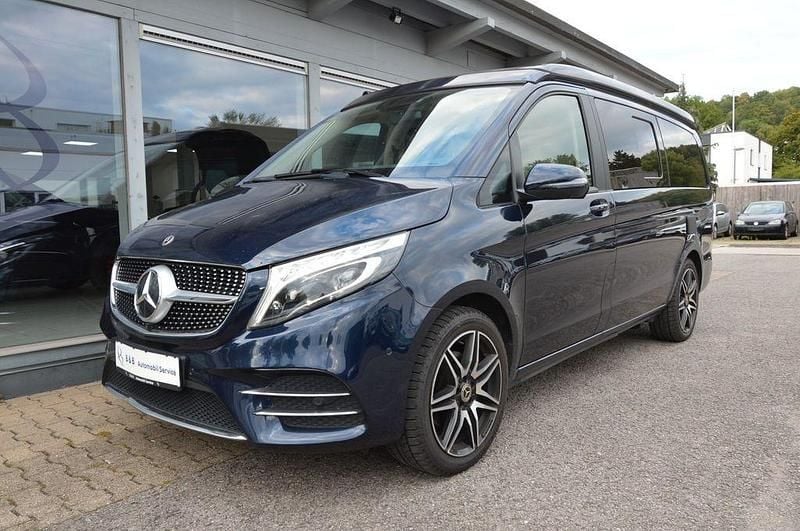 Blau Gebraucht 2021 Mercedes V300 Marco Polo Van / Kleinbus | 58.990 € (Fairer Preis) - Bild 1/4