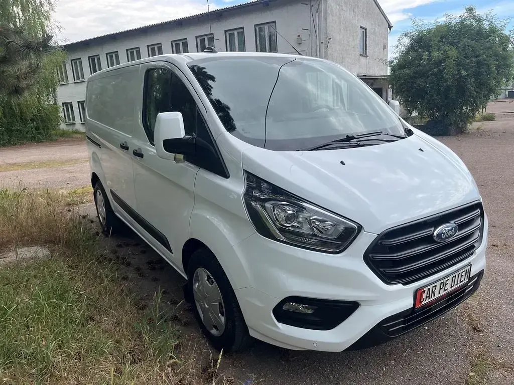 Gebraucht Ford Transit Custom Trend 105 PS (77 kW) 2021 Weiß Van / Kleinbus