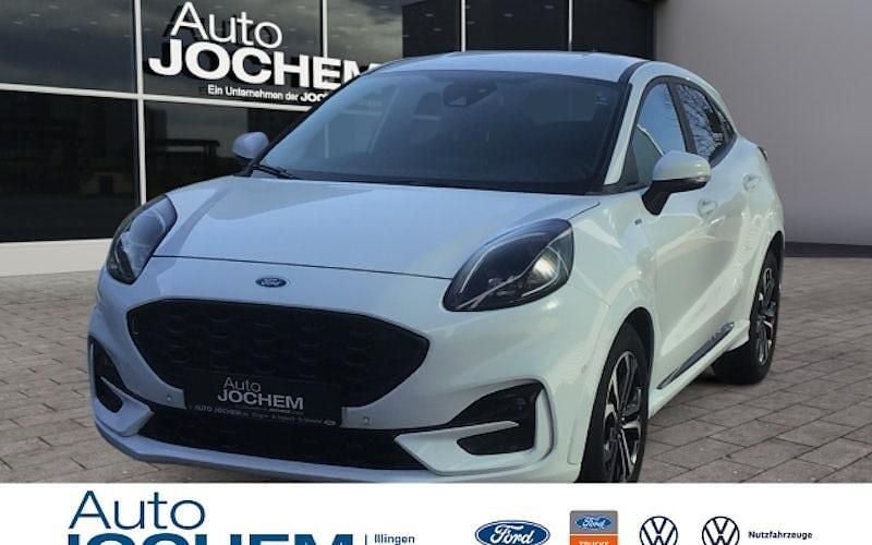 Weiß Gebraucht 2022 Ford Puma Gen-E ST-Line SUV | 17.777 € - Bild 1/4
