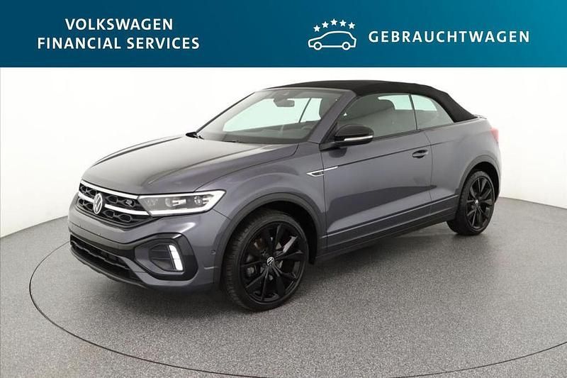 Grau Gebraucht 2022 VW T-Roc Cabriolet R-line Cabrio | 32.489 € (Etwas zu teuer) - Bild 1/4