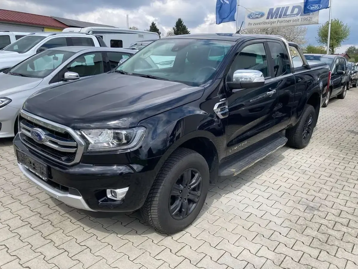 Gebraucht Ford Ranger Limited 212 PS (155 kW) 2021 Iridiumschwarz metallic Pickup