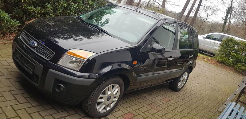 Gebraucht Ford Fusion Style 101 PS (74 kW) 2009 Schwarz Kleinwagen