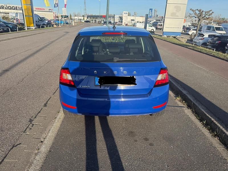 Gebraucht Skoda Fabia 2020 Blau Kleinwagen