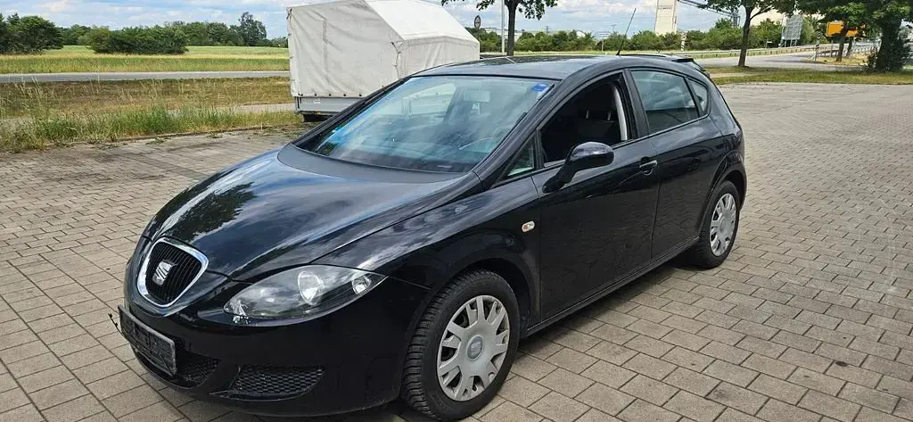 Gebraucht Seat Leon Reference 86 PS (63 kW) 2008 Schwarz Kleinwagen