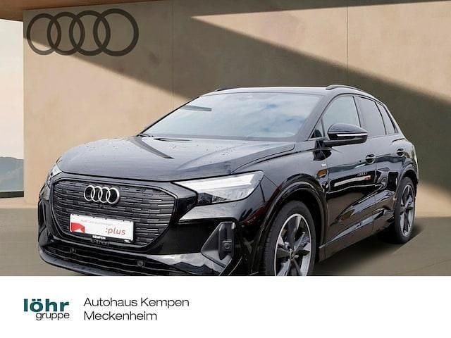 Mythosschwarz metallic Gebraucht 2022 Audi Q4 e-tron Comfort SUV | 28.950 € (Teuer) - Bild 1/4