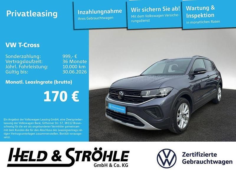 Gebraucht VW T-Cross Goal 95 PS (69 kW) 2025 Grau SUV