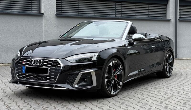 Schwarz Gebraucht 2020 Audi S5 Cabriolet Ambiente Cabrio | 52.000 € (Teuer) - Bild 1/4