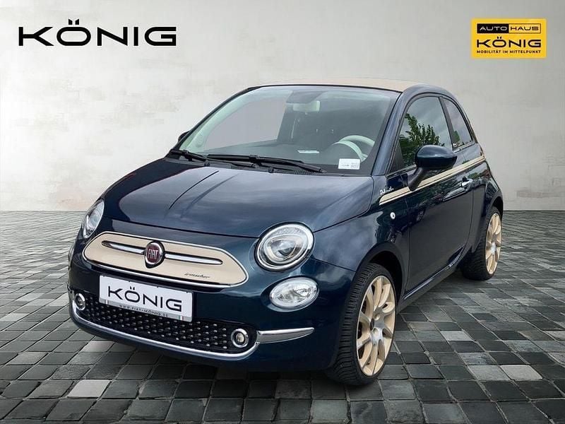 Dipinto di blu Gebraucht 2021 Fiat 500C Dolcevita Cabrio | 15.990 € (Etwas zu teuer) - Bild 1/4