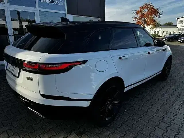 Gebraucht Land Rover Range Rover Velar R-Dynamic 301 PS (221 kW) 2019 Fuji white dach schwarz SUV