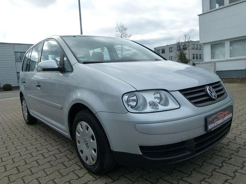 Gebraucht VW Touran Conceptline 105 PS (77 kW) 2006 Silber Van / Kleinbus