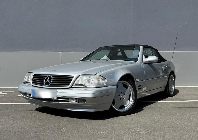 Silber Gebraucht 1999 Mercedes SL500 AMG Cabrio | 29.900 € (Teuer) - Bild 1/4
