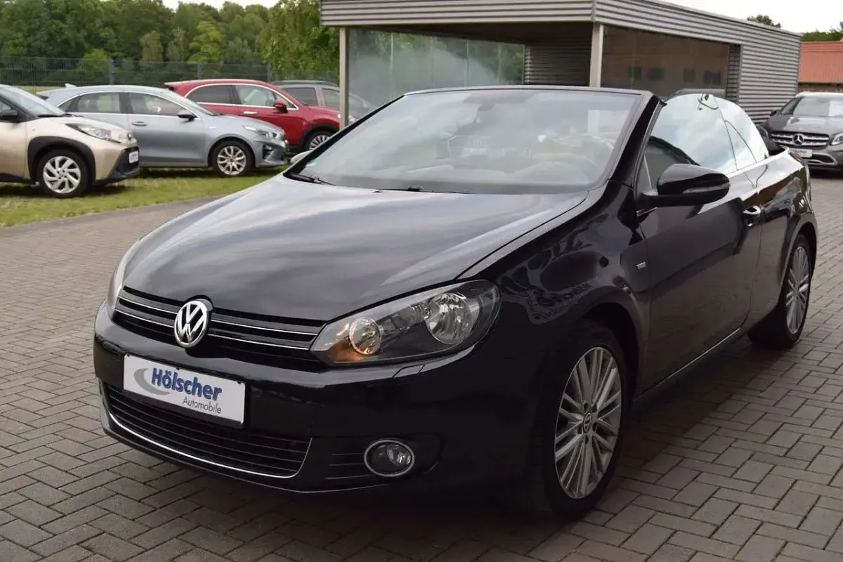 Gebraucht VW Golf Cabriolet 122 PS (89 kW) 2015 Schwarz Cabrio