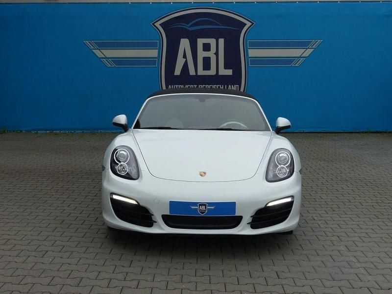 Gebraucht Porsche Boxster Basis 265 PS (194 kW) 2015 Pure white (weiß) Cabrio