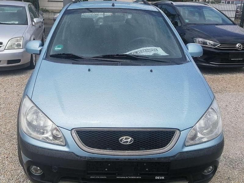 Gebraucht Hyundai Getz 97 PS (71 kW) 2007 Blau Kleinwagen