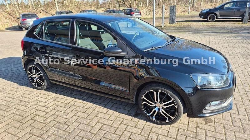 Gebraucht VW Polo Trendline 60 PS (44 kW) 2017 Schwarz Kleinwagen