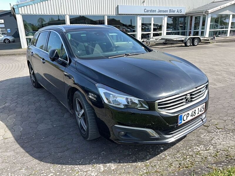 Schwarz Gebraucht 2016 Peugeot 508 Allure Kombi | 4.800 € (Superpreis) - Bild 1/4