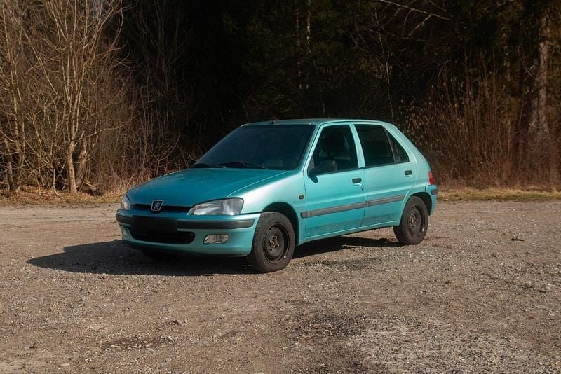 Gebraucht Peugeot 106 54 PS (39 kW) 1997 Blau Kleinwagen