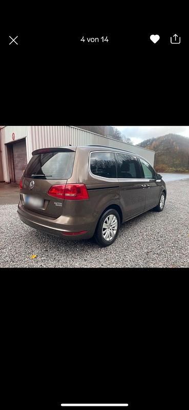 Gebraucht VW Sharan 140 PS (102 kW) 2010 Braun Van / Kleinbus