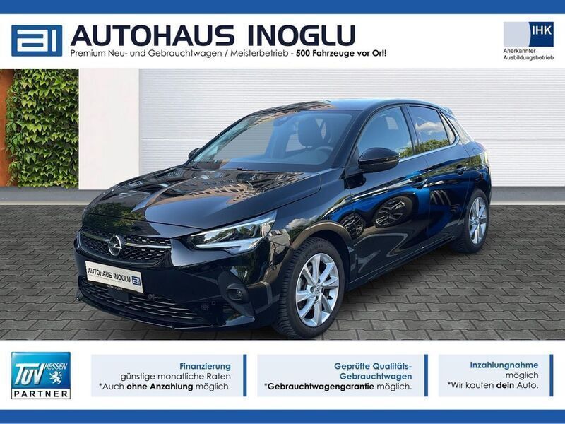 Schwarz lackierung schwarz perla nera/ty (metallic) Gebraucht 2023 Opel Corsa Elegance Kleinwagen | 17.555 € (Fairer Preis) - Bild 1/4