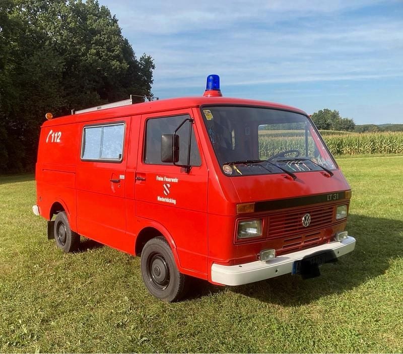 Gebraucht VW LT 90 PS (66 kW) 1986 Rot Van / Kleinbus